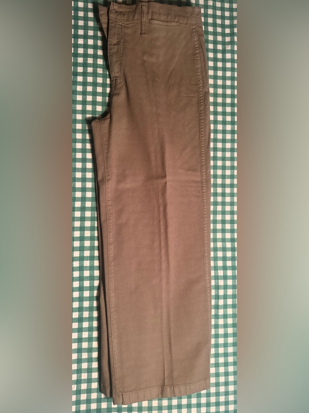 J.Crew NWT Slim Wide-Leg Washed Canvas Pants 29 Vintage Surplus